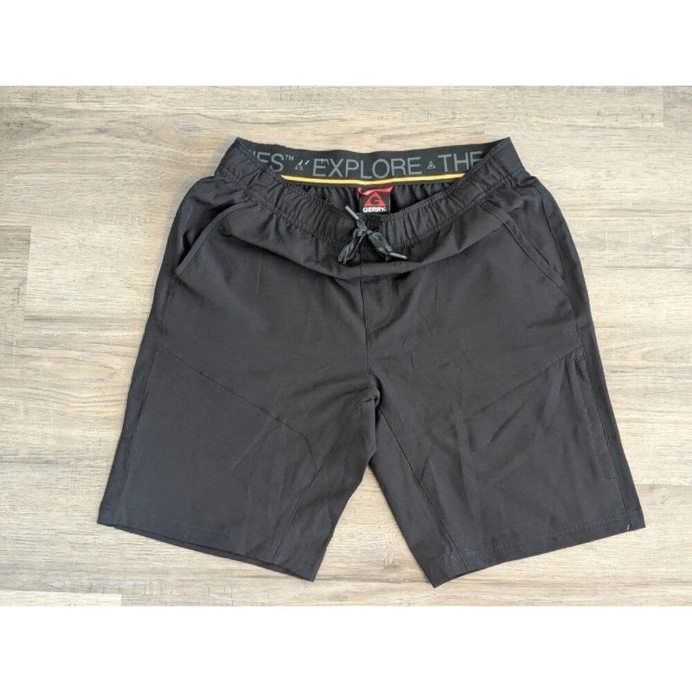 Gerry Men’s Trail Shorts Lightweight Performance Active Draw String New No Tags